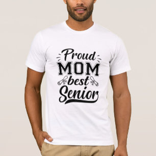 T-shirt Mère Cadeau Fier Maman Meilleur Senior