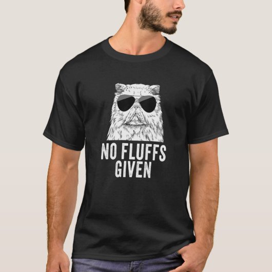T-shirt Mère Chat Persan Sans Peluches Papa Chat (Devant)