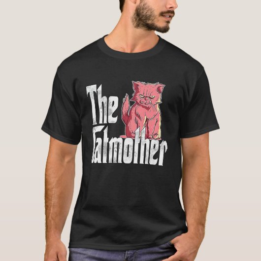 T-shirt Mère Chatte Mère de Chat Mauvaise Mère Chat Chère (Devant)