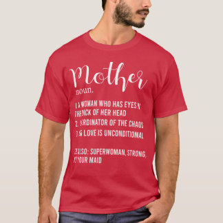 T-shirt Mère Citations De Fille vintage