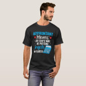 T-shirt Mère comptable Meilleure maman jamais comptable mè (Devant entier)