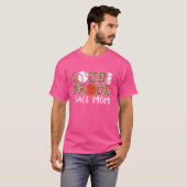 T-shirt Mère De Bal Léopard De Baseball Léopard Et Fier (Devant entier)