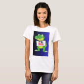 T-shirt mère de balle de gator (Devant entier)