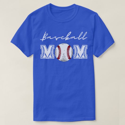 T-shirt Mère de baseball 20 (Design devant)