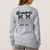 T-shirt Mère de basket-ball drôle (Dos)