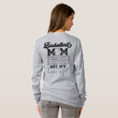 T-shirt Mère de basket-ball drôle (Dos entier)