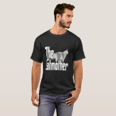 T-shirt Mère de chat drôle Catmère géométrique Mère de cha (Devant entier)