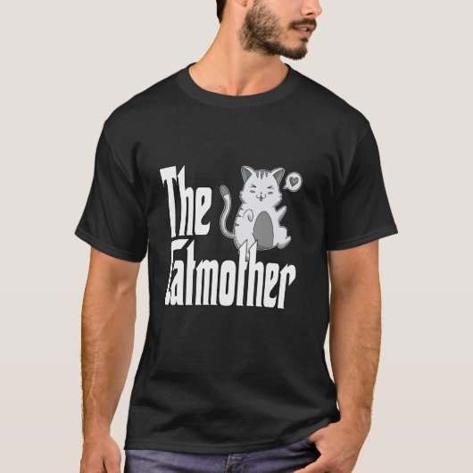 T-shirt Mère de chat drôle Catmère Maman chat mignon Kitty (Devant)