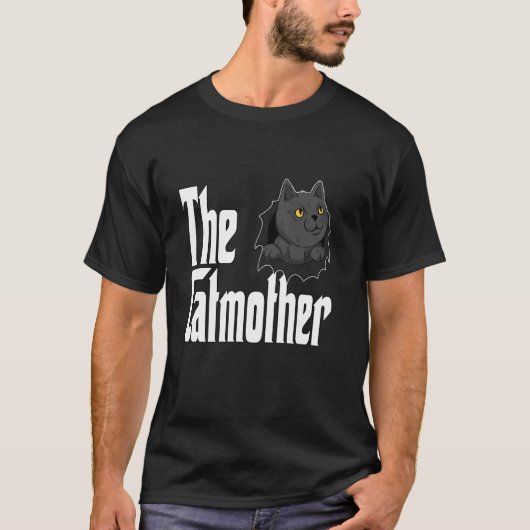 T-shirt Mère de chat drôle Catmère Mère de chat Maman chat (Devant)