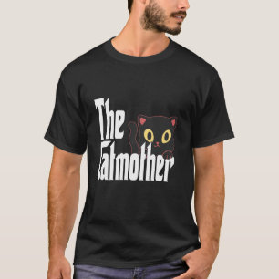 T-shirt Mère de chat drôle Catmère Mère de minou Maman cha