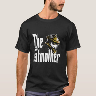 T-shirt Mère de chat drôle Catmother Samouraï Mère de chat