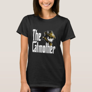 T-shirt Mère de chat drôle Catmother Samouraï Mère de chat