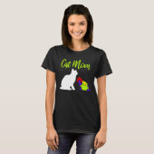 T-shirt Mère de chat fière Autisme Mère Asperger TSA Autis (Devant entier)