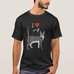T-shirt Mère de chat Mau égyptien pour chat