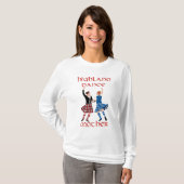 T-shirt Mère de danse highland écossaise (Devant entier)