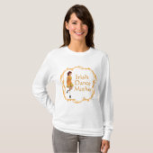 T-shirt Mère de danse step Irlandaise (Devant entier)