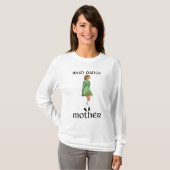 T-shirt Mère de danseuse de step irlandais - Vert (Devant entier)