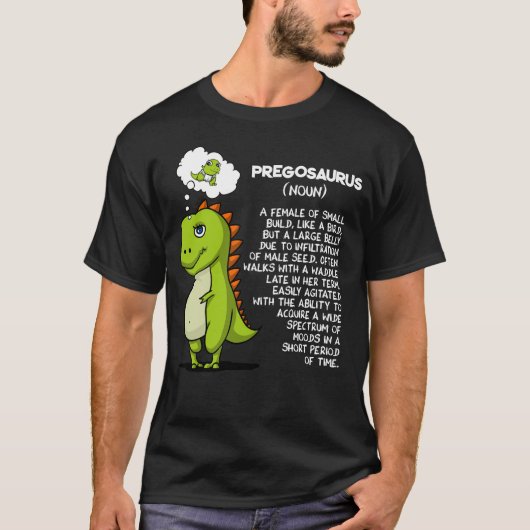 T-shirt Mère de grossesse de maman de dinosaure de (Devant)