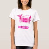 T-shirt Mère de la mariée bachelorette (Devant)