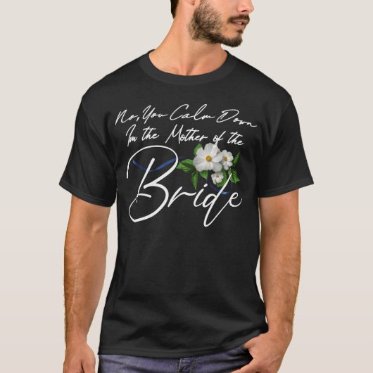 T-shirt Mère de la mariée cadeau design (Devant)