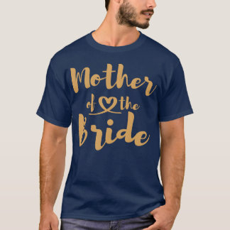 T-shirt Mère de la mariée Cadeaux pour Mariage retro