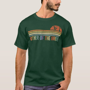 T-shirt Mère de la mariée femme Mariage Maman drôle rétro