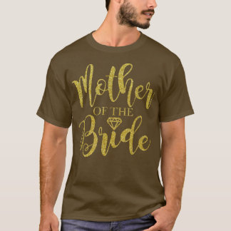 T-shirt Mère De La Mariée Funny Mariage Fête Mère Lov