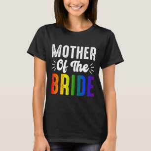 T-shirt Mère De La Mariée Gay Lesbienne Mariage Lgbt Pride