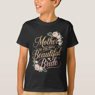 T-shirt Mère de la mariée la plus belle2