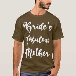 T-shirt Mère de la mariée Mariage Réception de mariage Cér