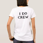 T-shirt Mère de la mariée | Nom de maman I Do Crew Blanc (Dos)