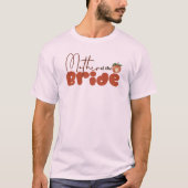 T-shirt Mère de la mariée Peachy Savannah Bachelorette (Devant)