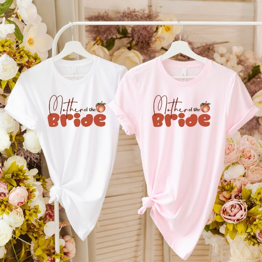 T-shirt Mère de la mariée Peachy Savannah Bachelorette