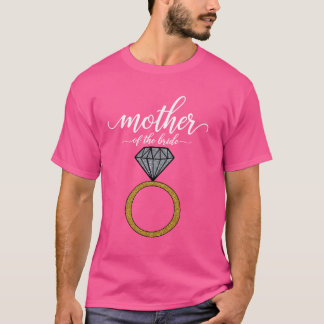 T-shirt Mère de la mariée pour l'équipe nuptiale correspon