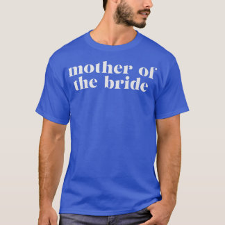 T-shirt Mère de la mariée Rétro Simple minimaliste Matchi