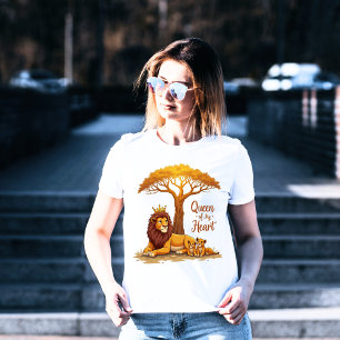 T-shirt "Mère de la Reine Léonesse - Couronne d'or de l'am