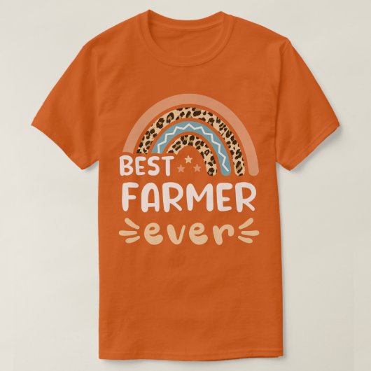 T-shirt Mère de Léopard Rainbow (Design devant)