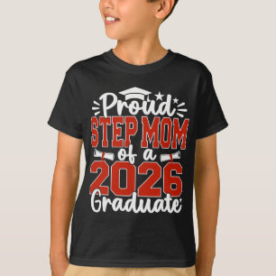 T-shirt Mère de substitution fière d'un diplômé de la prom