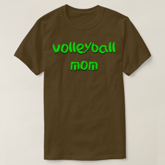 T-shirt Mère de volley-ball30 (Design devant)
