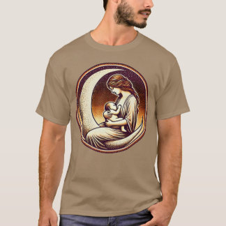 T-shirt Mère déesse vintage
