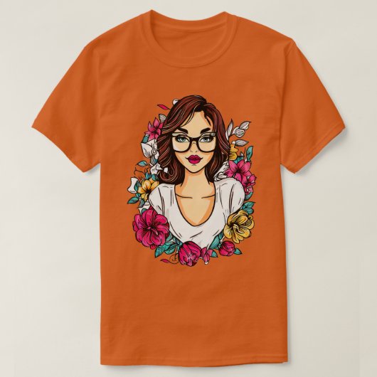 T-shirt Mère d'enseignants incroyablement belle (Design devant)