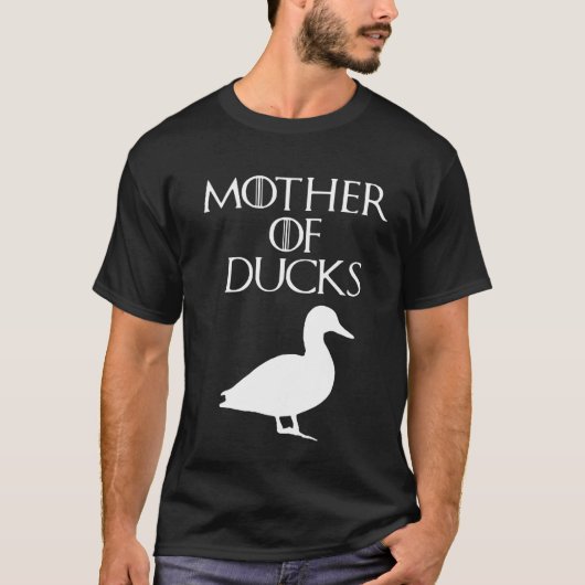 T-shirt Mère des canards Feather Maman (Devant)