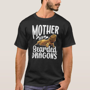 T-shirt Mère Des Dragons Portés Barbe Lézard