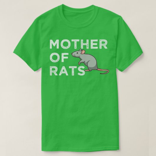 T-shirt Mère des rats (Design devant)