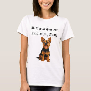 T-shirt Mère des Terriers, Prénom de mon nom