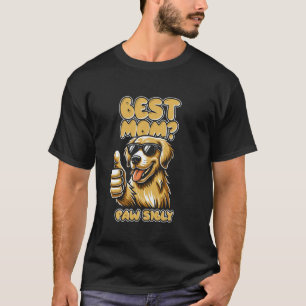 T-shirt Mère drôle de Retriever doré - Race de chien meill