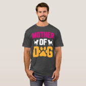 T-shirt Mère du chien ami (Devant entier)