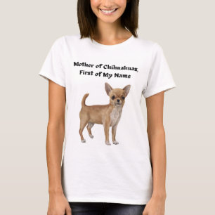 T-shirt Mère du Chihuahuas, Prénom de mon nom