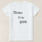 T-shirt Mère du Grom" (Design dos)