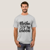 T-shirt Mère du marié (Devant entier)
